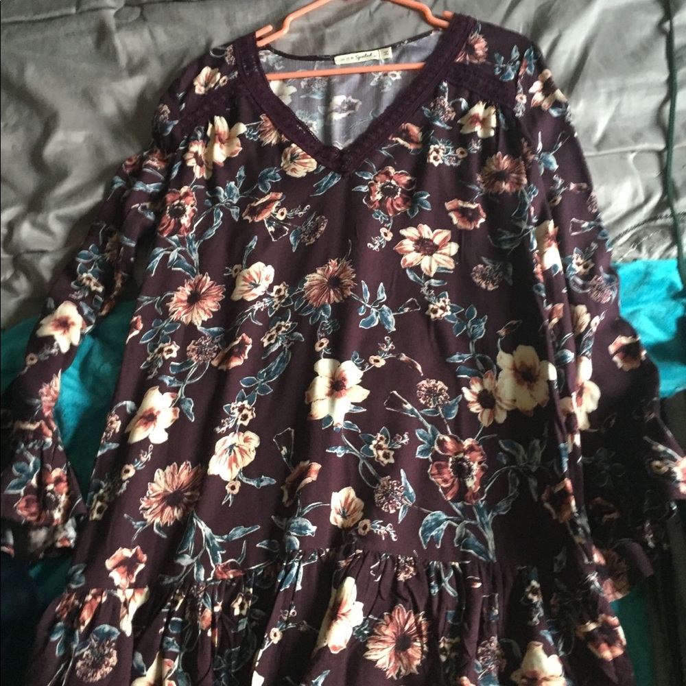Floral sun dress